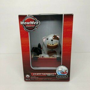 WowWee Robotics Chatterbot Dog / Cat Control with PC or Mac Toy - Brand New